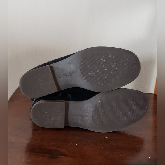 Koolaburra by UGG Lorelei Slouch Boot in Black Suede Size 7.5 - Picture 9 of 11